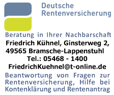 Werbung: Rentenberatung Kühnel